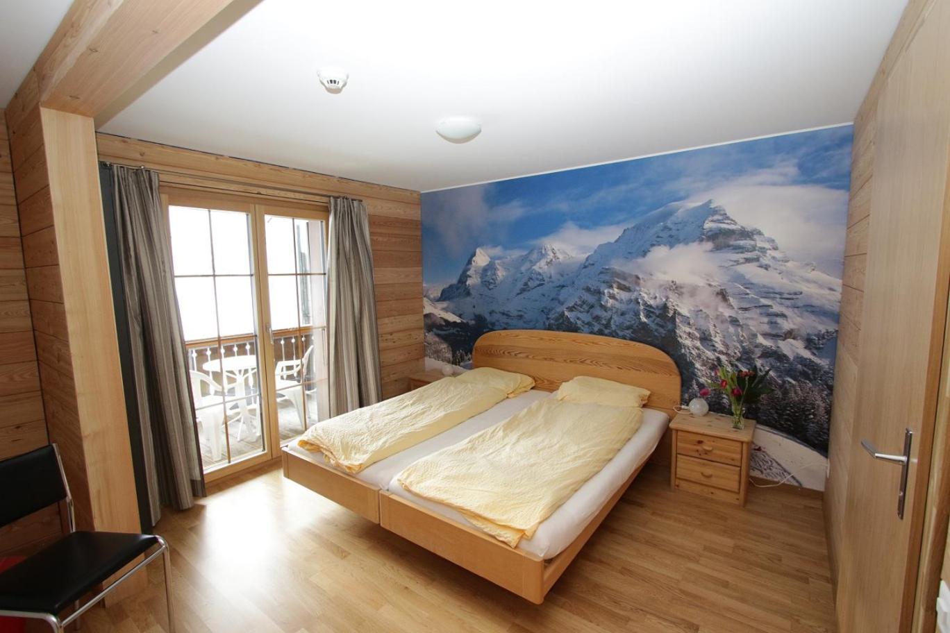 Hotel Restaurant Sonnenberg Mürren Dış mekan fotoğraf