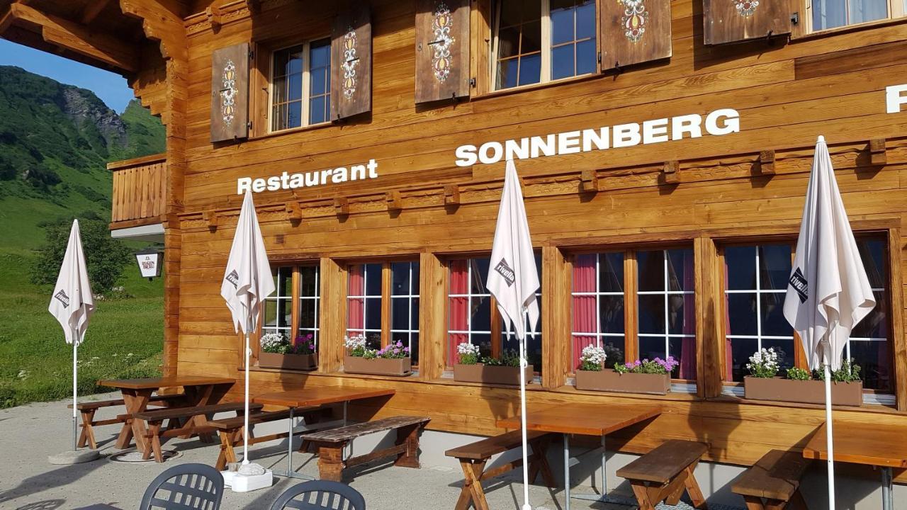 Hotel Restaurant Sonnenberg Mürren Dış mekan fotoğraf