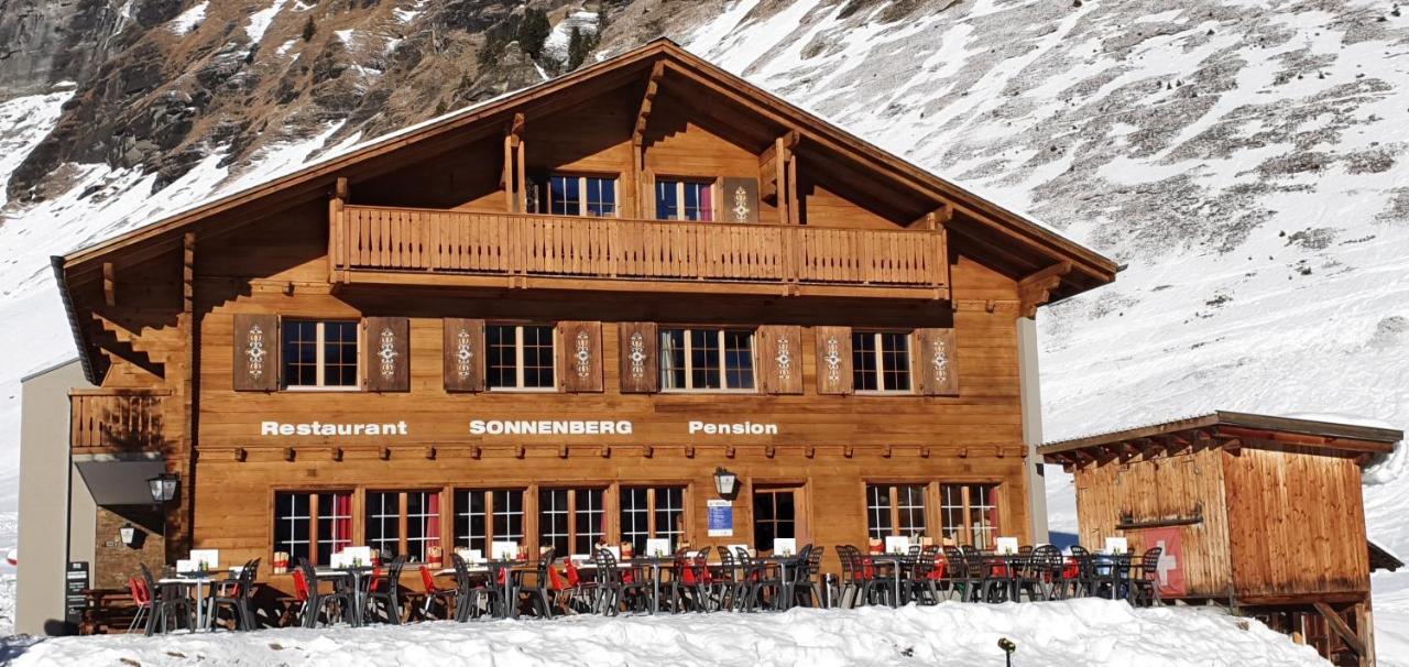 Hotel Restaurant Sonnenberg Mürren Dış mekan fotoğraf