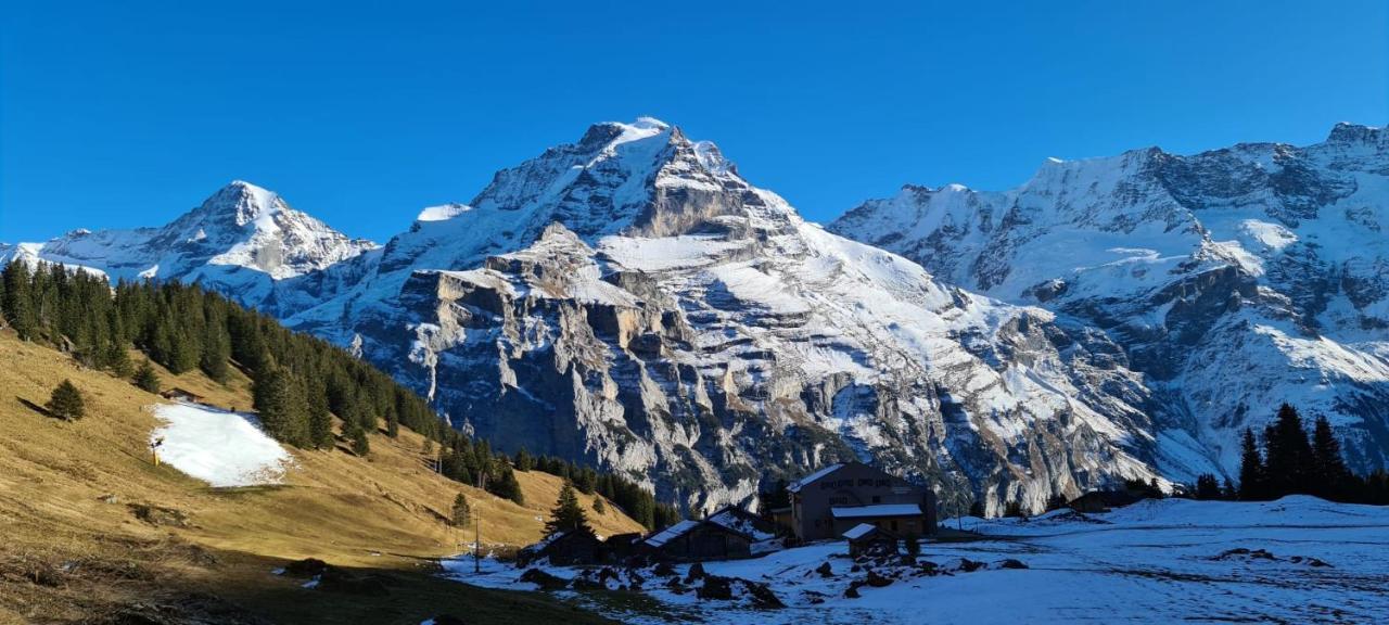 Hotel Restaurant Sonnenberg Mürren Dış mekan fotoğraf