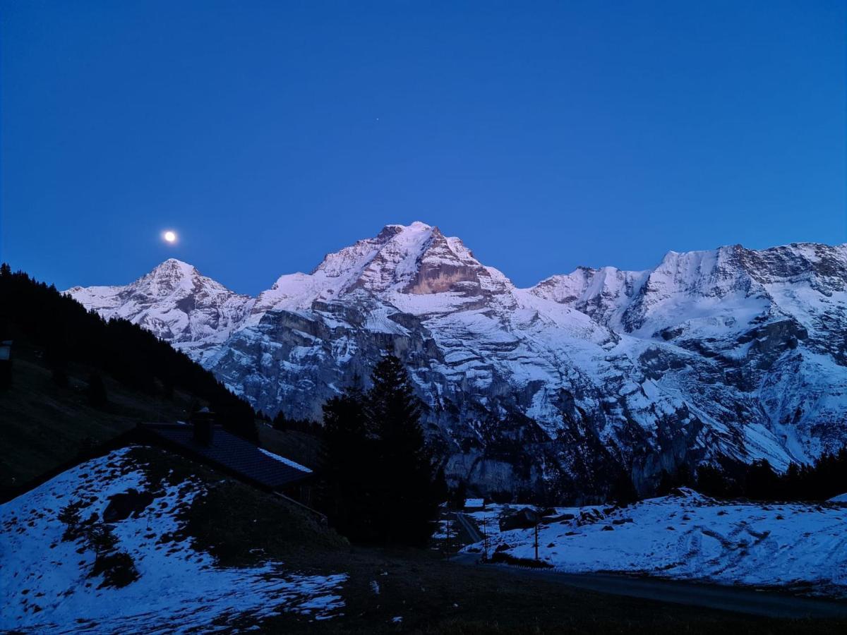 Hotel Restaurant Sonnenberg Mürren Dış mekan fotoğraf