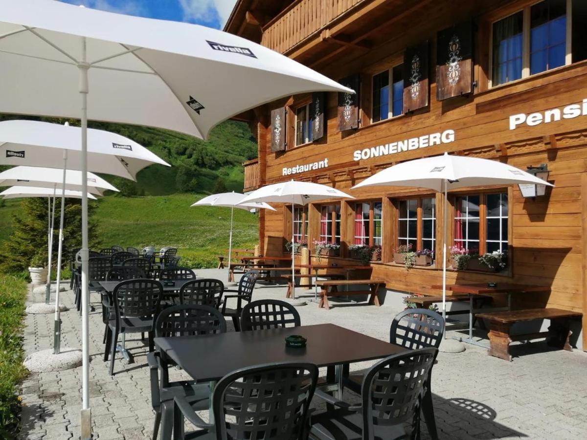 Hotel Restaurant Sonnenberg Mürren Dış mekan fotoğraf