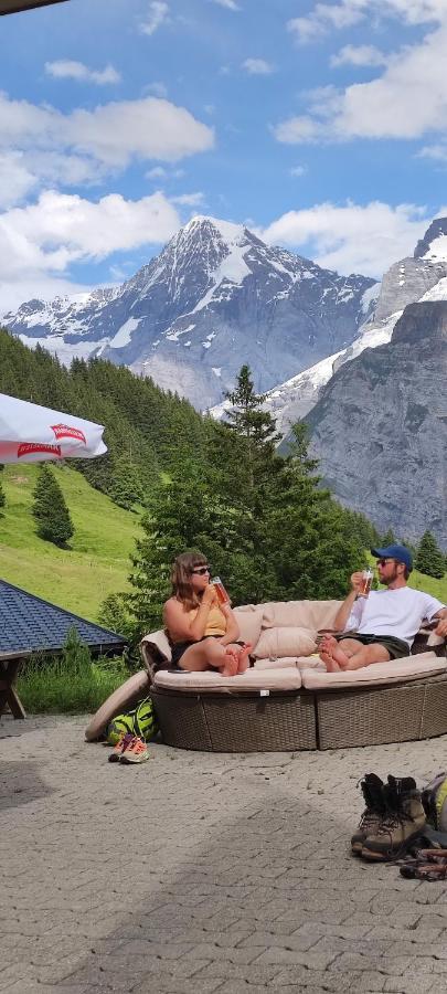 Hotel Restaurant Sonnenberg Mürren Dış mekan fotoğraf