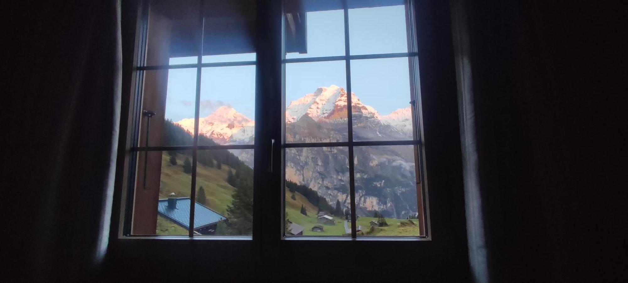 Hotel Restaurant Sonnenberg Mürren Dış mekan fotoğraf