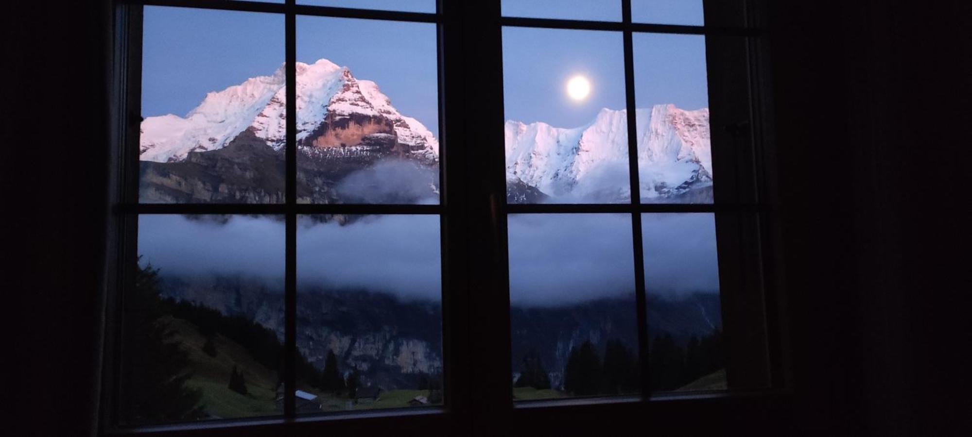 Hotel Restaurant Sonnenberg Mürren Dış mekan fotoğraf