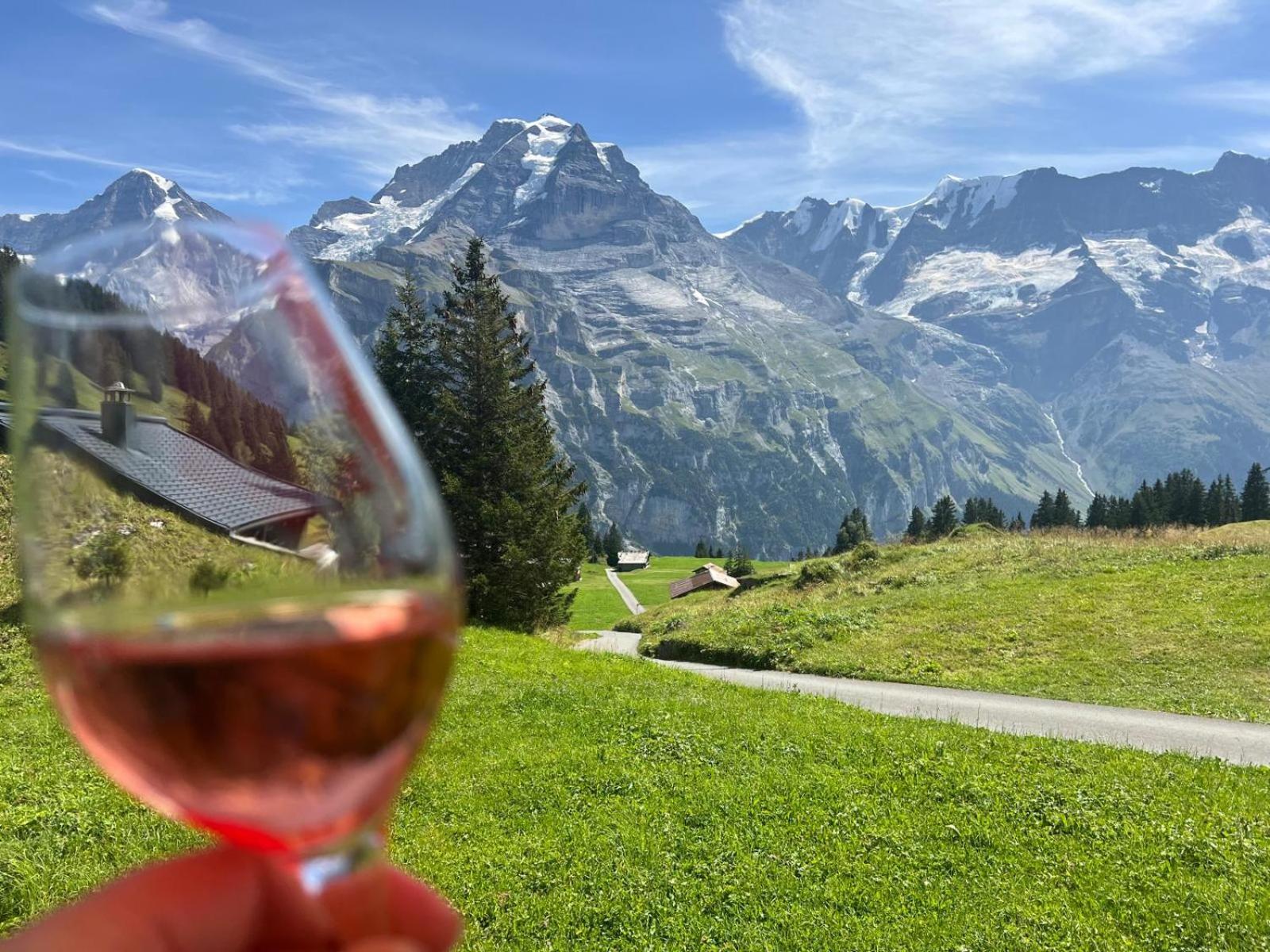 Hotel Restaurant Sonnenberg Mürren Dış mekan fotoğraf