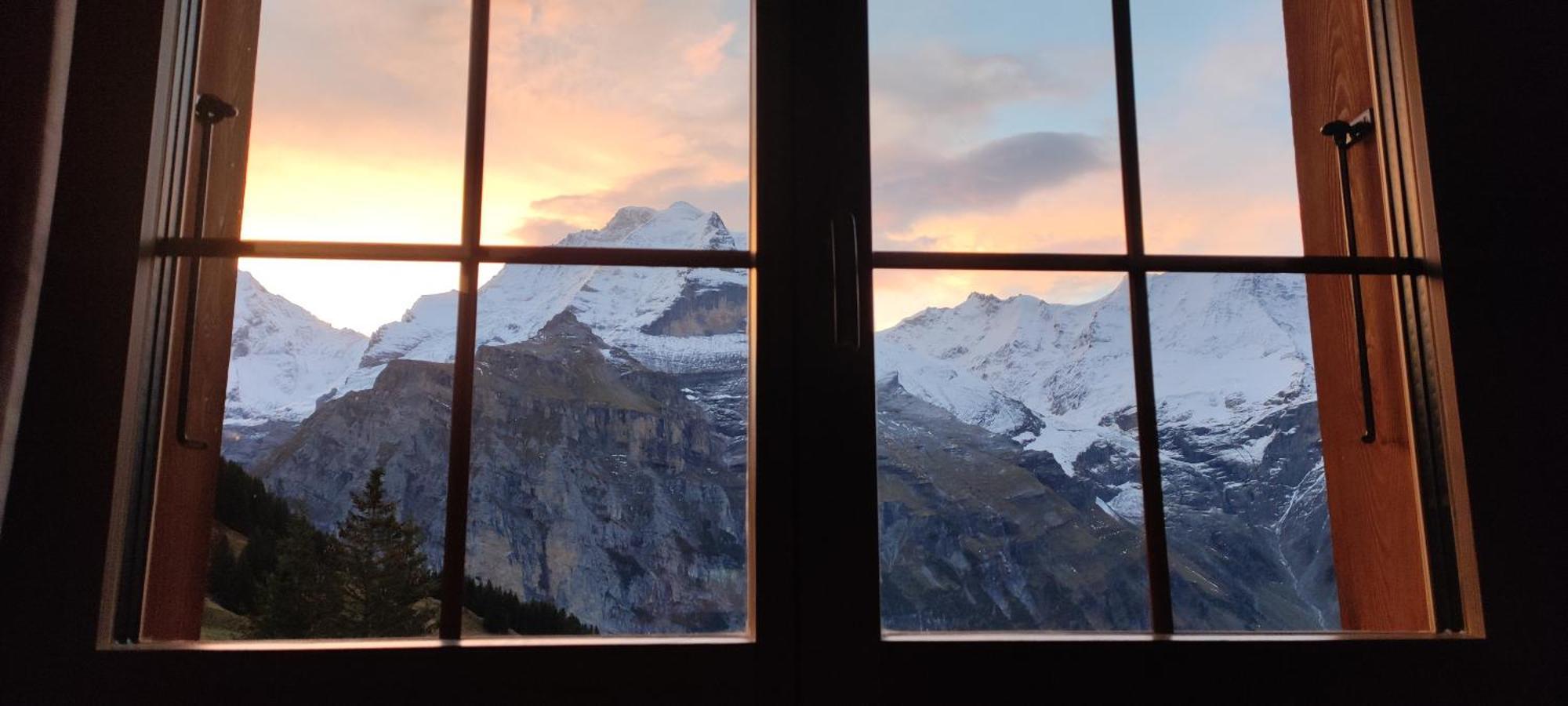 Hotel Restaurant Sonnenberg Mürren Dış mekan fotoğraf
